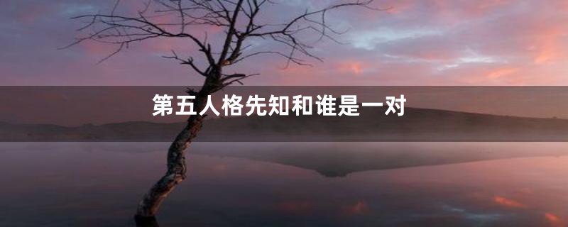 第五人格先知和谁是一对