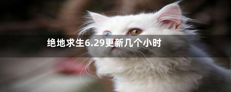 绝地求生6.29更新几个小时