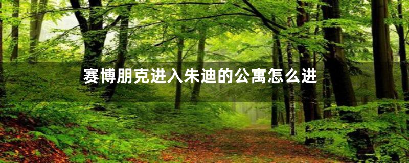 赛博朋克进入朱迪的公寓怎么进