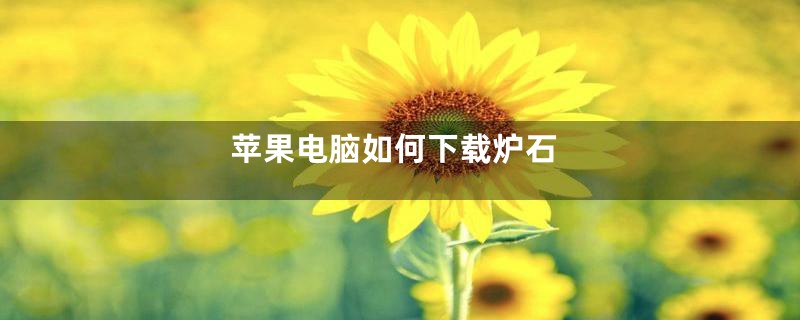 苹果电脑如何下载炉石