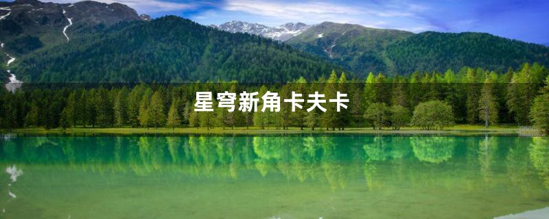 星穹新角卡夫卡