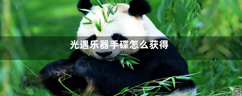 光遇乐器手碟怎么获得