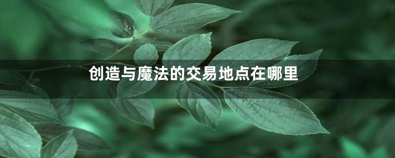 创造与魔法的交易地点在哪里