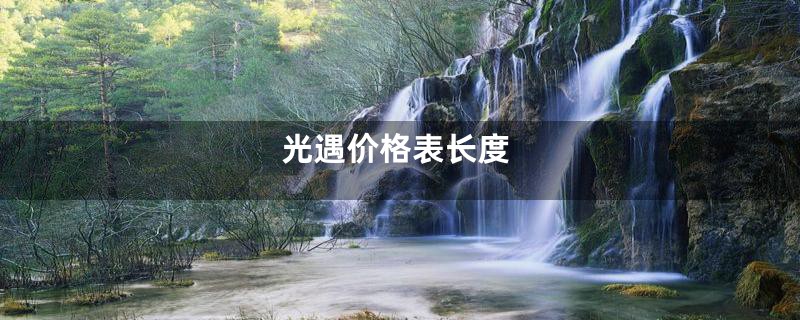 光遇价格表长度