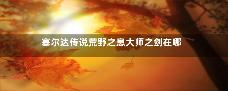 塞尔达传说荒野之息大师之剑在哪