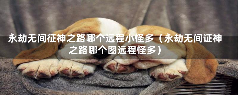 永劫无间征神之路哪个远程小怪多(永劫无间证神之路哪个图远程怪多)