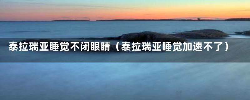 泰拉瑞亚睡觉不闭眼睛(泰拉瑞亚睡觉加速不了)