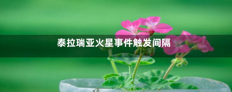 泰拉瑞亚火星事件触发间隔