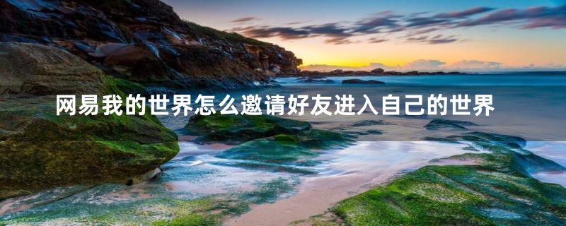 网易我的世界怎么邀请好友进入自己的世界