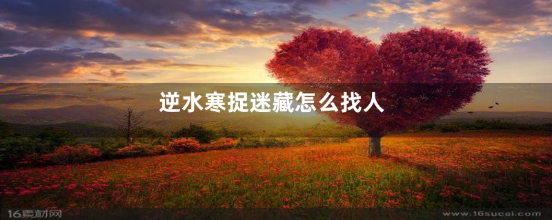 逆水寒捉迷藏怎么找人