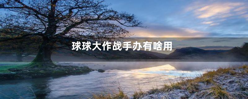 球球大作战手办有啥用
