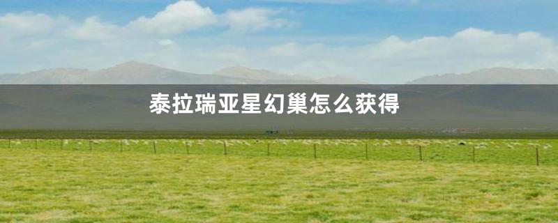 泰拉瑞亚星幻巢怎么获得