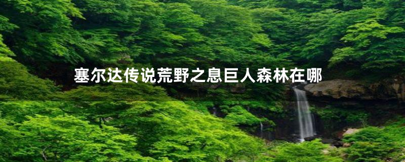 塞尔达传说荒野之息巨人森林在哪