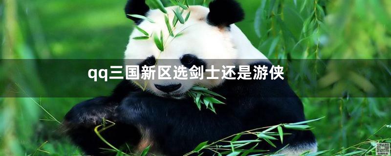 qq三国新区选剑士还是游侠