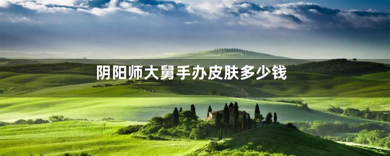 阴阳师大舅手办皮肤多少钱