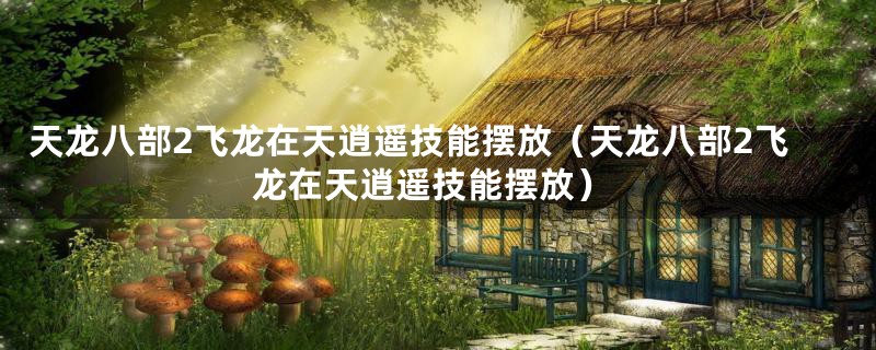 天龙八部2飞龙在天逍遥技能摆放(天龙八部2飞龙在天逍遥技能摆放)