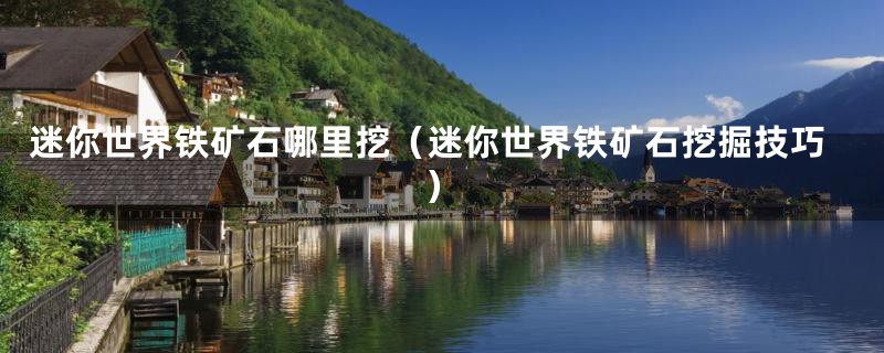 迷你世界铁矿石哪里挖（迷你世界铁矿石挖掘技巧）