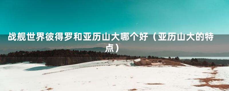 战舰世界彼得罗和亚历山大哪个好（亚历山大的特点）