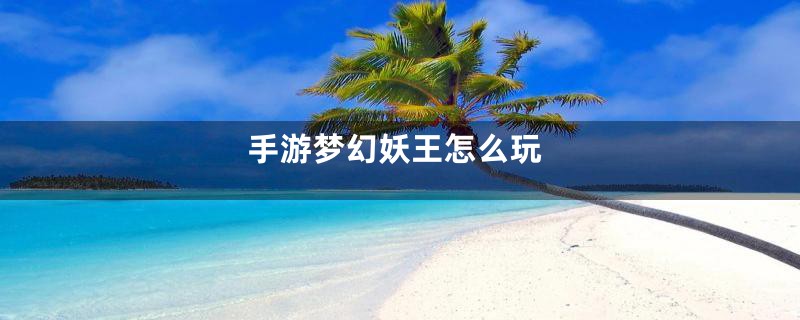 手游梦幻妖王怎么玩