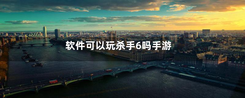 软件可以玩杀手6吗手游