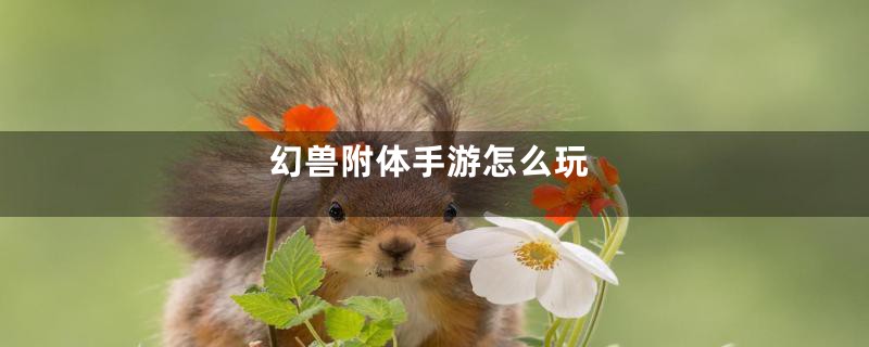 幻兽附体手游怎么玩
