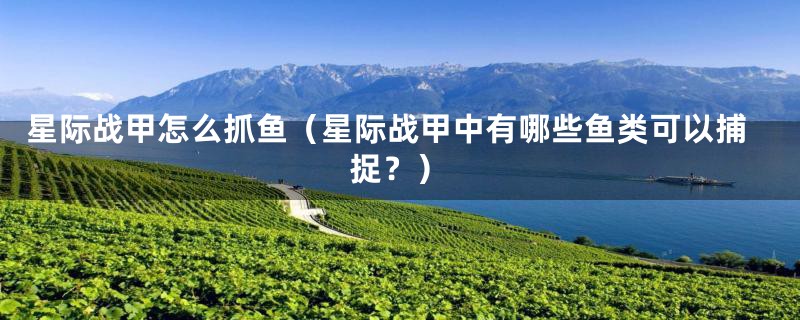星际战甲怎么抓鱼(星际战甲中有哪些鱼类可以捕捉?)