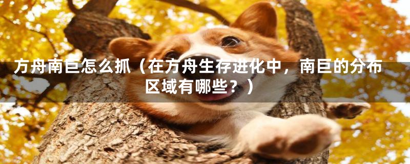 方舟南巨怎么抓(在方舟生存进化中,南巨的分布区域有哪些?)