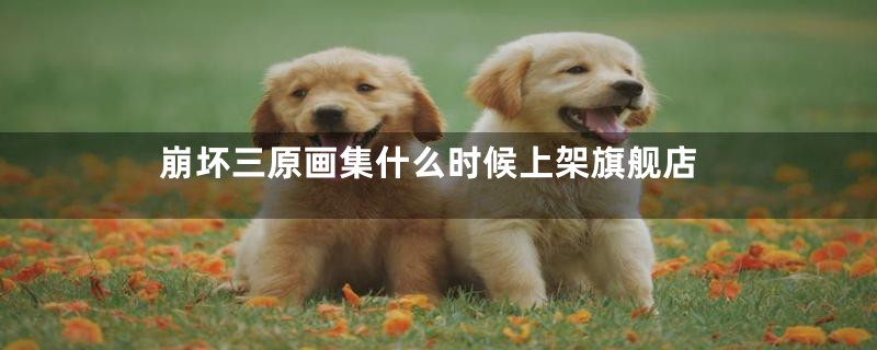 崩坏三原画集什么时候上架旗舰店