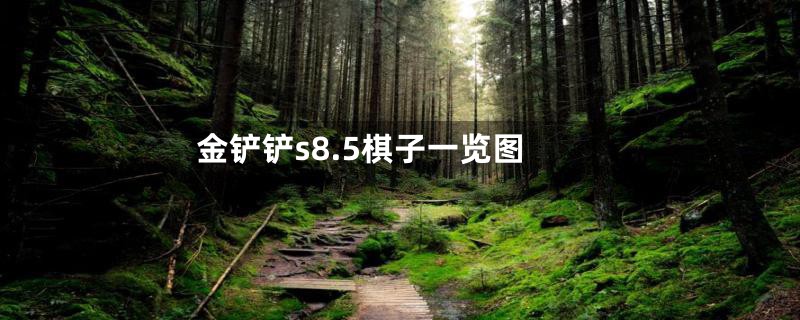 金铲铲s8.5棋子一览图