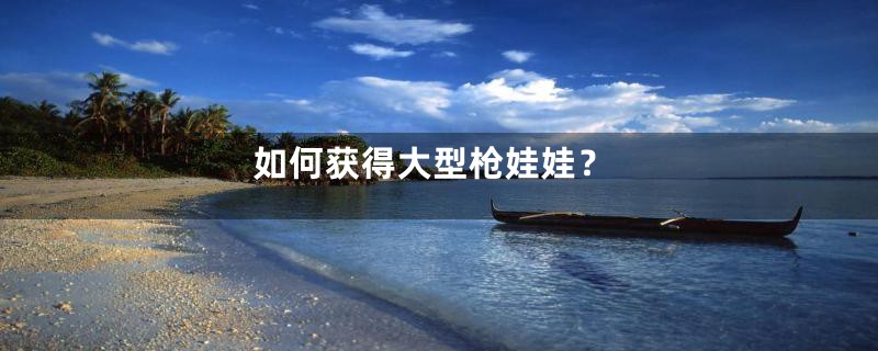 如何获得大型枪娃娃?
