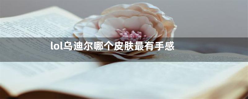 lol乌迪尔哪个皮肤最有手感