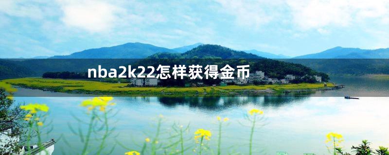 nba2k22怎样获得金币