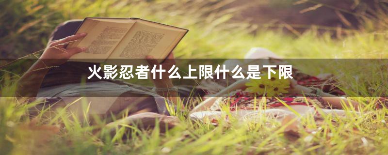 火影忍者什么上限什么是下限