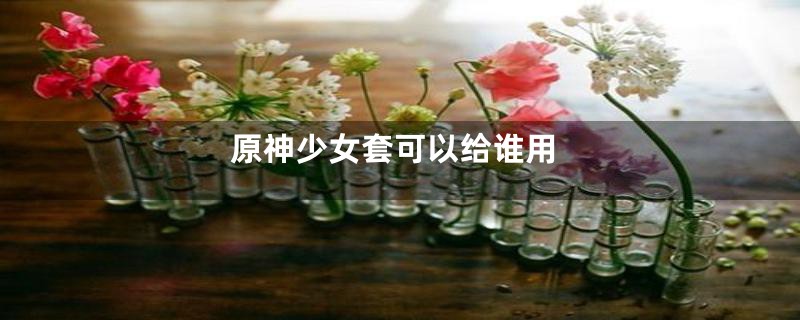 原神少女套可以给谁用