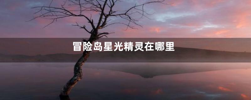 冒险岛星光精灵在哪里