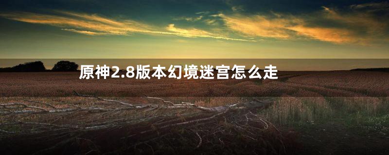 原神2.8版本幻境迷宫怎么走