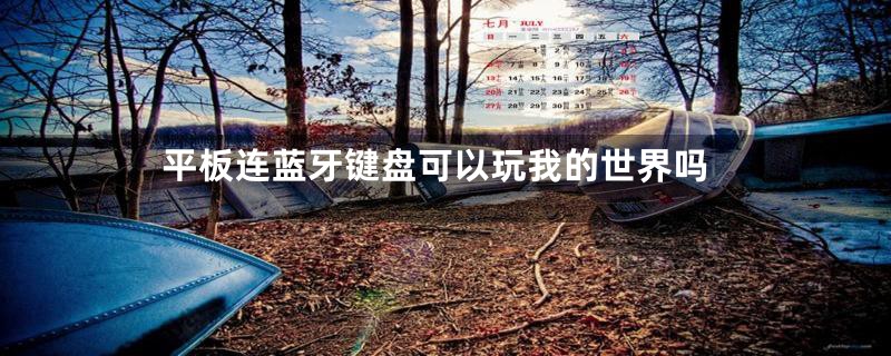 平板连蓝牙键盘可以玩我的世界吗