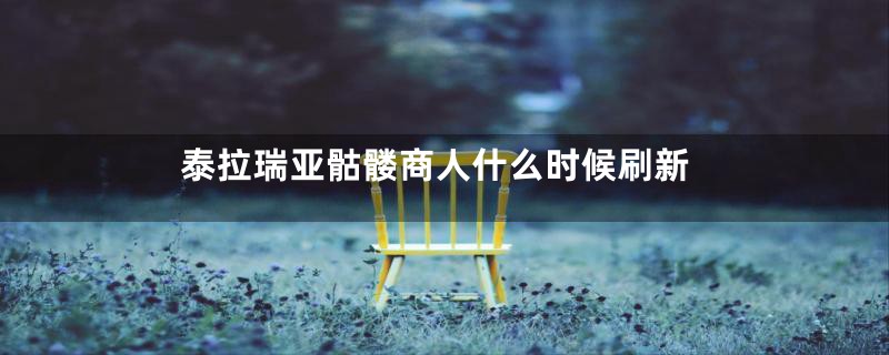 泰拉瑞亚骷髅商人什么时候刷新