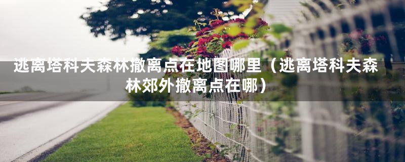 逃离塔科夫森林撤离点在地图哪里（逃离塔科夫森林郊外撤离点在哪）