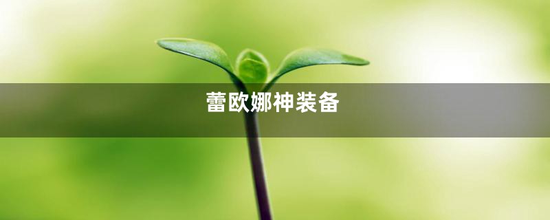 蕾欧娜神装备