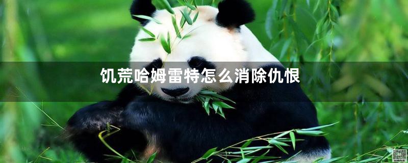 饥荒哈姆雷特怎么消除仇恨
