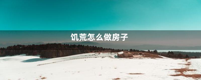 饥荒怎么做房子