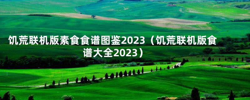 饥荒联机版素食食谱图鉴2023（饥荒联机版食谱大全2023）