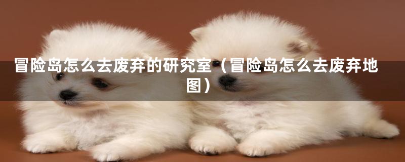 冒险岛怎么去废弃的研究室（冒险岛怎么去废弃地图）