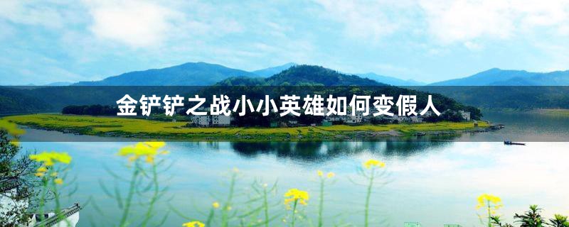 金铲铲之战小小英雄如何变假人