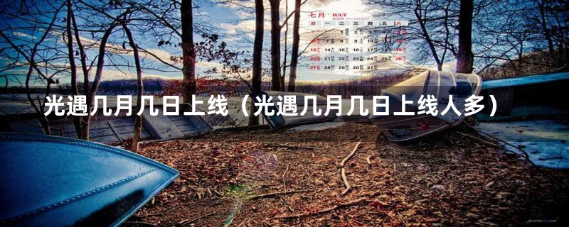 光遇几月几日上线（光遇几月几日上线人多）