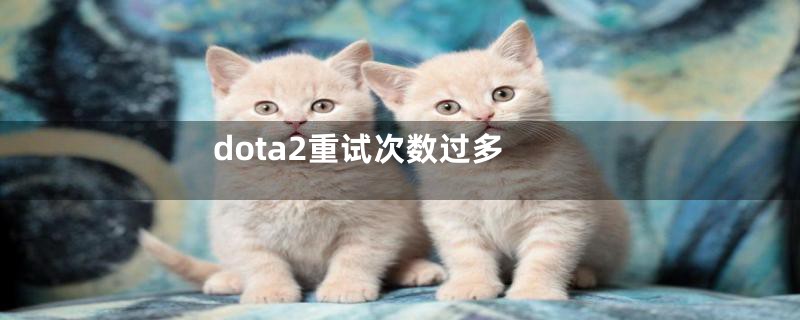 dota2重试次数过多