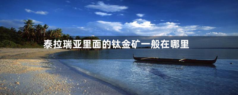 泰拉瑞亚里面的钛金矿一般在哪里