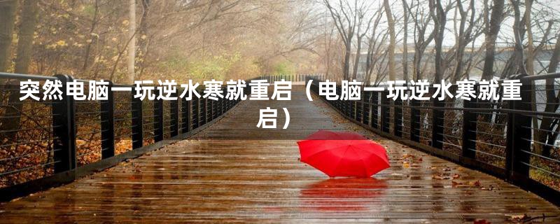 突然电脑一玩逆水寒就重启（电脑一玩逆水寒就重启）