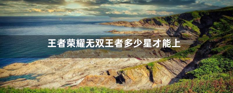 王者荣耀无双王者多少星才能上